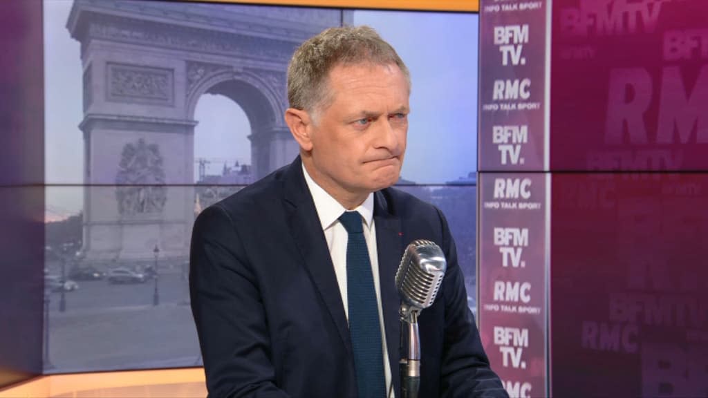 Philippe Juvin sur notre plateau ce lundi.  - BFMTV