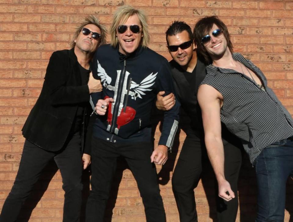 Slippery When Wet, a Bon Jovi Tribute band, will take the Waterfront Park stage at 7 p.m. Friday at the Beaufort Shrimp Festival.