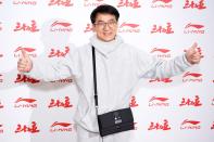 Jackie Chan attends the Li-Ning Menswear Fall/Winter 2020-2021 show as part of Paris Fashion Week on January 18, 2020 in Paris, France. (Photo by Francois Durand/Getty Images)