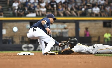 MLB: Pittsburgh Pirates at Milwaukee Brewers