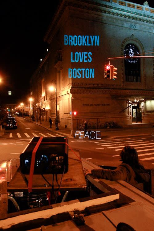 How Occupy Wall Street Lit Up Brooklyn with Love for Boston