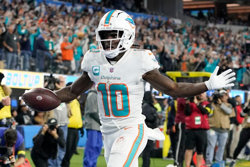 Tyreek Hill and the Miami Dolphins have an important NFL Week 16 game against the Green Bay Packers on Christmas Day.