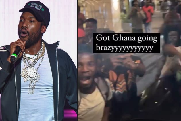 Meek Mill Drops Footage Of Chaotic Trip To Ghana For Afro Nation Festival