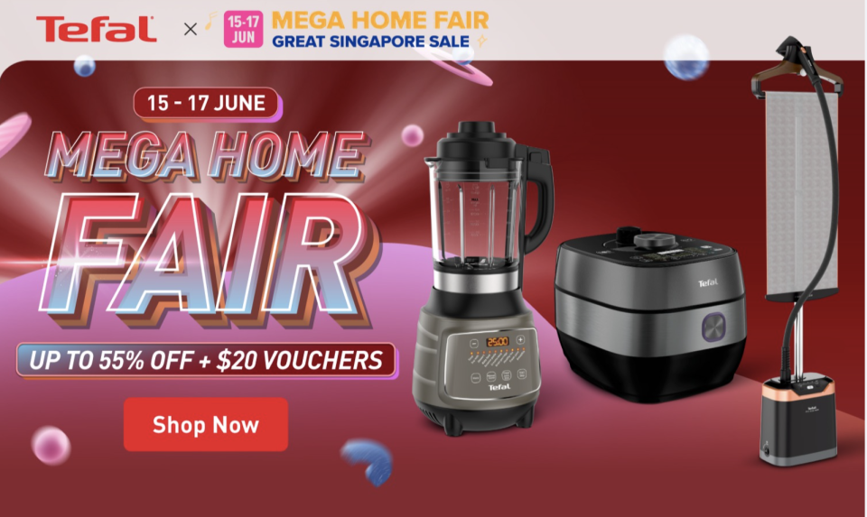 PHOTO: Lazada. Tefal Sale