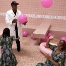 <p>The singer, who is expecting twins, maybe gave away her cravings when she visited with Jay Z, and their daughter Blue Ivy. (Photo: <a rel="nofollow noopener" href="https://www.instagram.com/p/BUSxmStglN0/?taken-by=beyonce" target="_blank" data-ylk="slk:Beyoncé via Instagram;elm:context_link;itc:0;sec:content-canvas" class="link ">Beyoncé via Instagram</a>) </p>