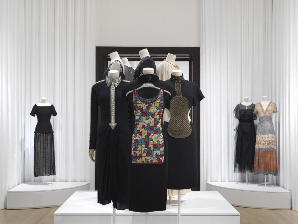 <em>Installation view of "Mood of the Moment: Gaby Aghion and the House of Chloé" at the Jewish Museum, on view from Oct. 13, 2023 through Feb. 18, 2024.</em><p>Photo: Dario Lasagni/Courtesy the Jewish Museum, NY</p>