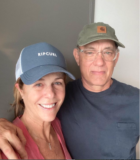 Tom Hanks and Rita Wilson