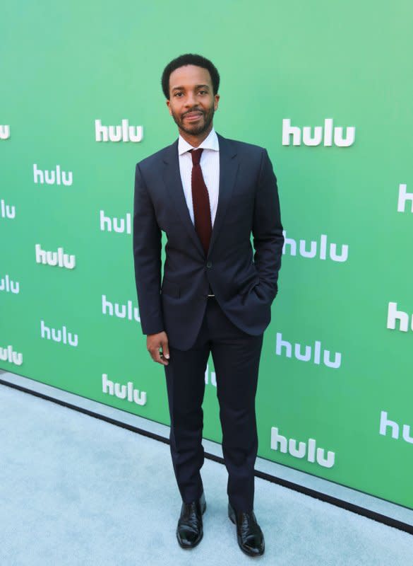 Andre Holland attends the Hulu upfront in 2018. File Photo by Serena Xu-Ning/UPI