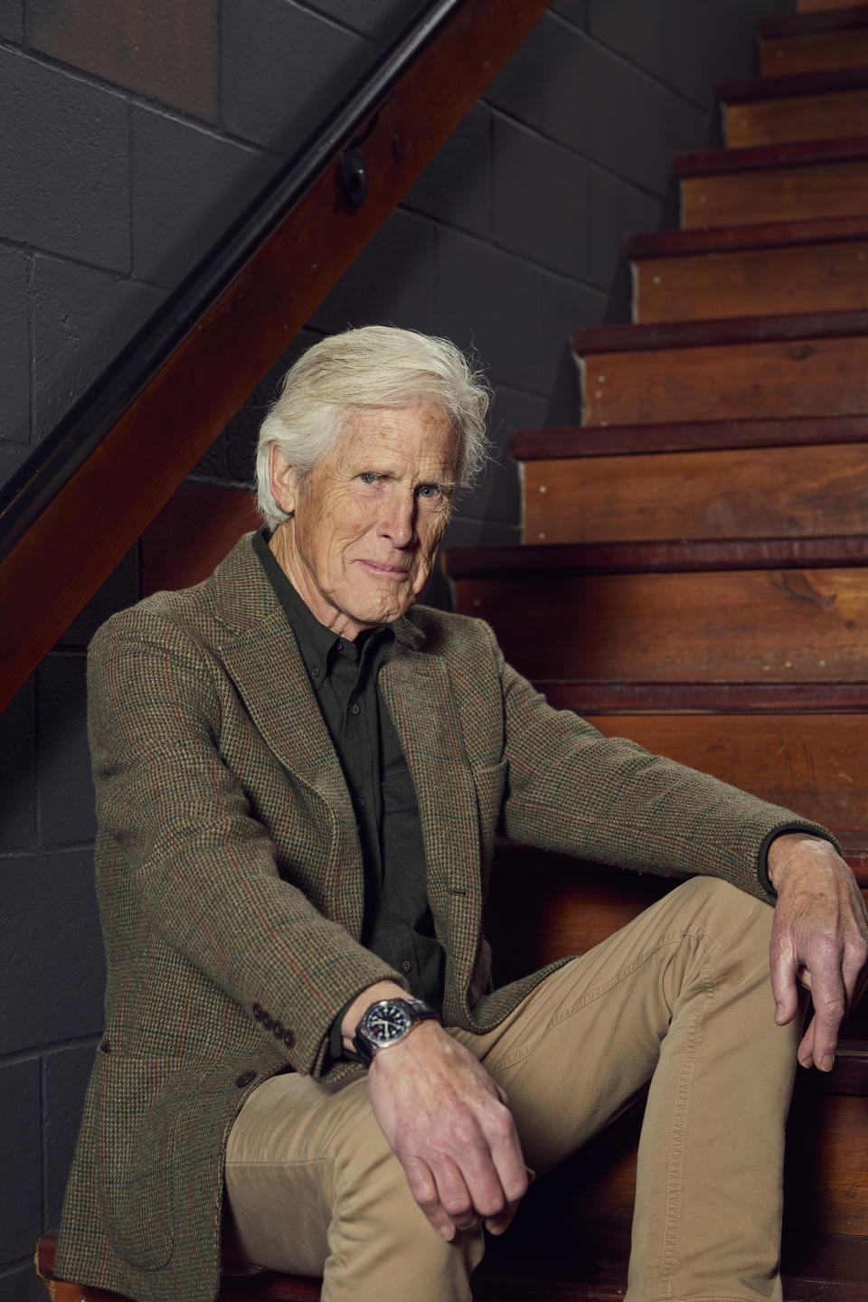 Keith Morrison in Costa Mesa, Calif., earlier this month. (Ryan Young for The Washington Post)