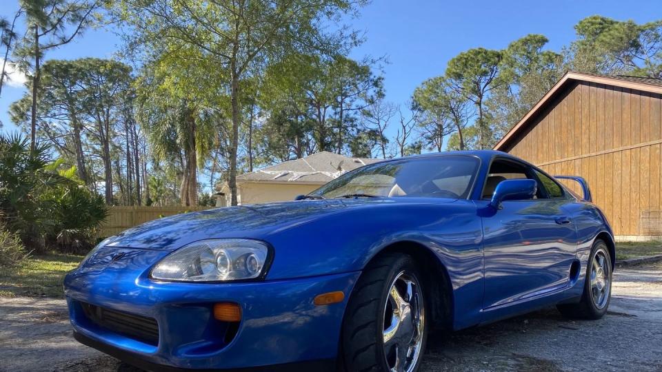 1993 toyota supra 388,000 miles front three quarter