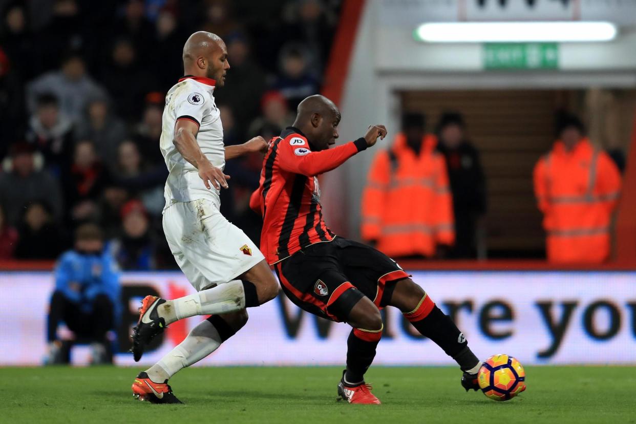 Afobe scores to level the game at Vitality Stadium: Getty Images