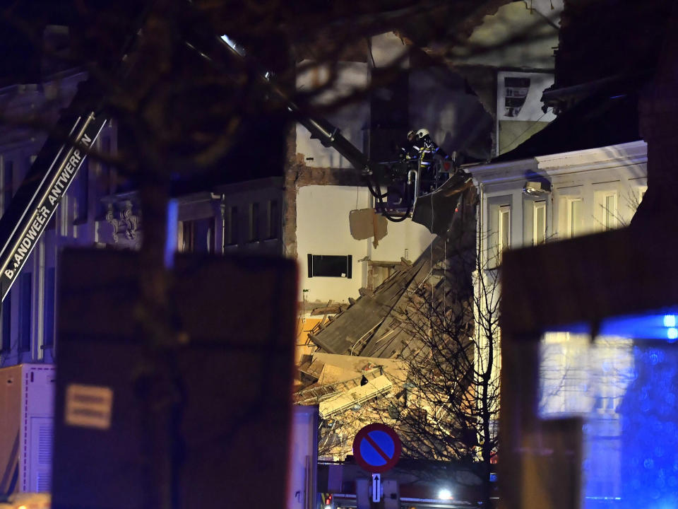 Antwerp explosion: Residential building collapses after blast injuring 'at least ten'