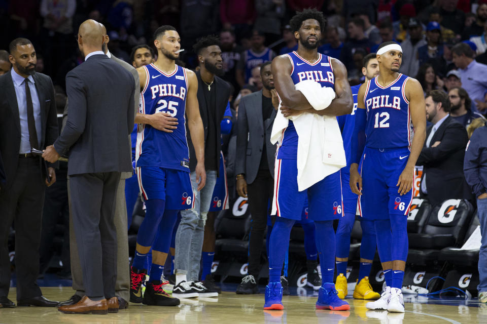 The Philadelphia 76ers have more talent than anyone in the East, but is it the right mix of talent? (Mitchell Leff/Getty Images)