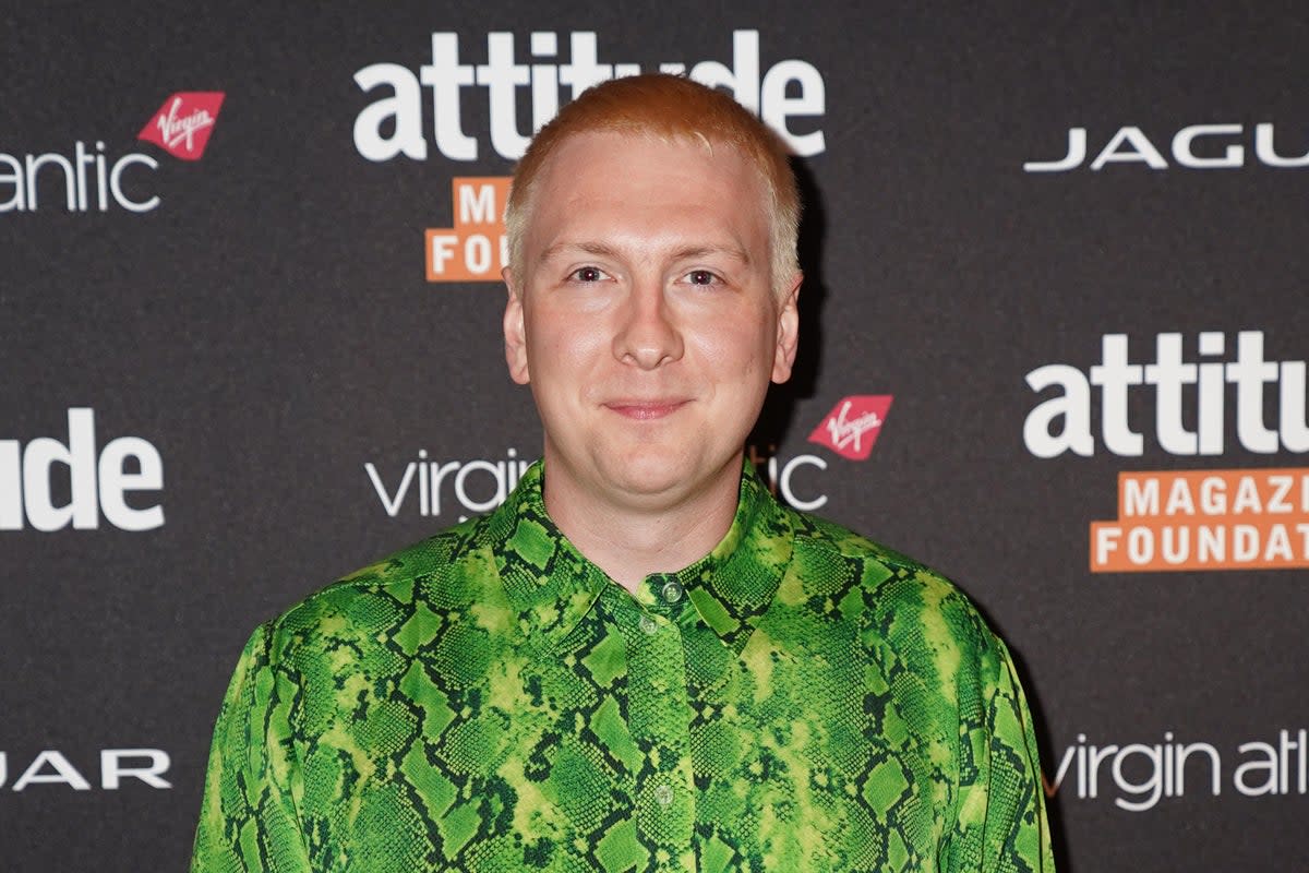 Joe Lycett, pictured at the Attitude Awards, ahead of being honoured. (James Manning/PA) (PA Wire)