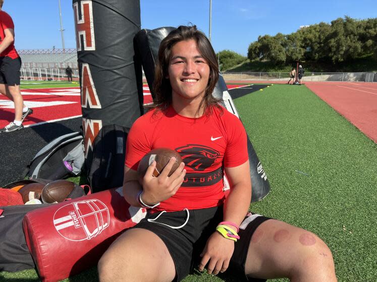 Junior quarterback Bear Bachmeier of Murrieta Valley is one of the best from the class of 2025.