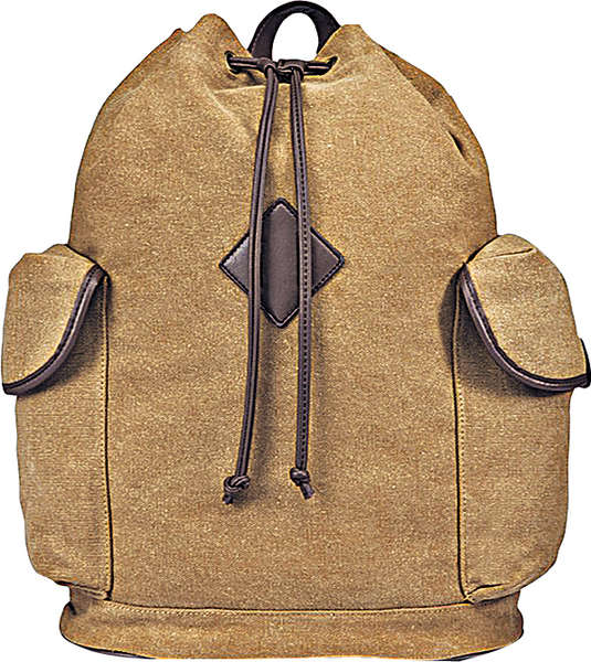 Canvas Duffel Drawstring Backpack（ZALORA）特價$191、原價$239