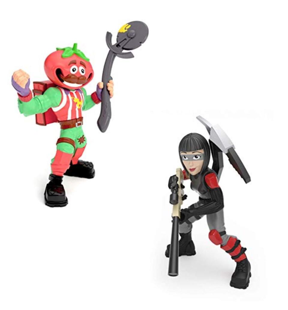 For any Fortnite fans who want to take their love for the game off the screen, this<strong><a href="https://amzn.to/2jXolKN" target="_blank" rel="noopener noreferrer"> 2-pack of actions figures, featuring Tomatohead &amp; Shadow</a></strong>&nbsp;are 30% off right now.