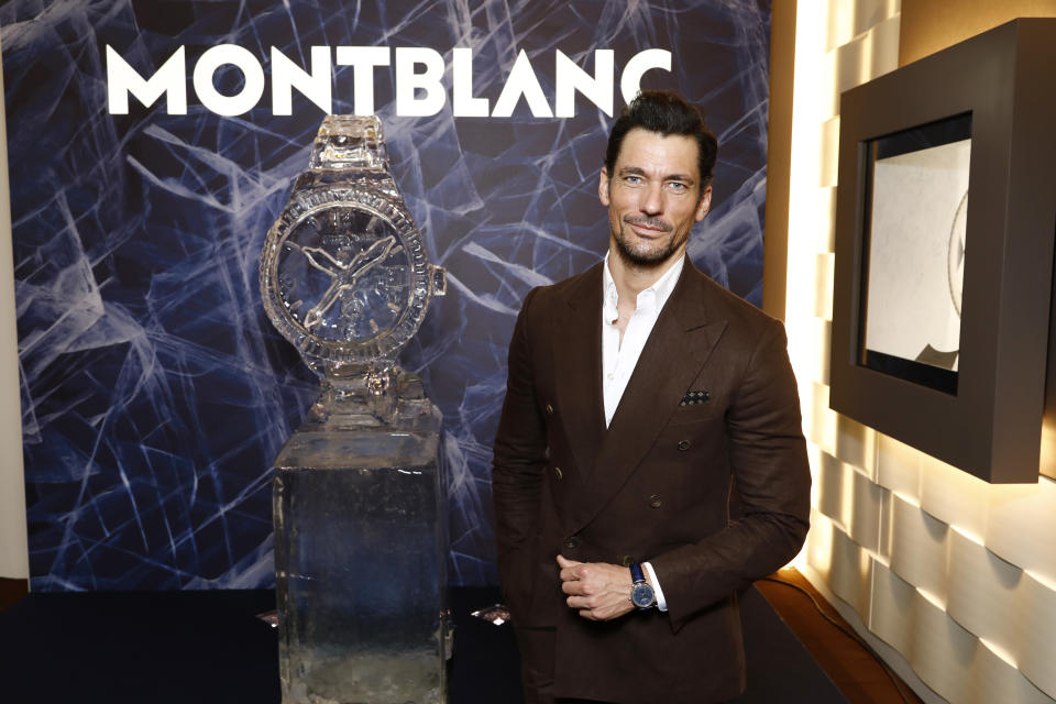 GENEVA, SWITZERLAND - MARCH 31: David Gandy attends the photocall for 