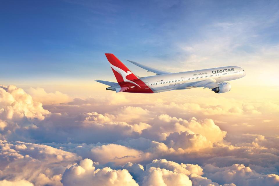 The Qantas 787 Dreamliner, which will ferry people between London and Perth: Getty Images