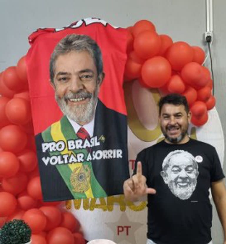 Marcelo Arruda, un líder del PT asesinado por un aficionado de Bolsonaro