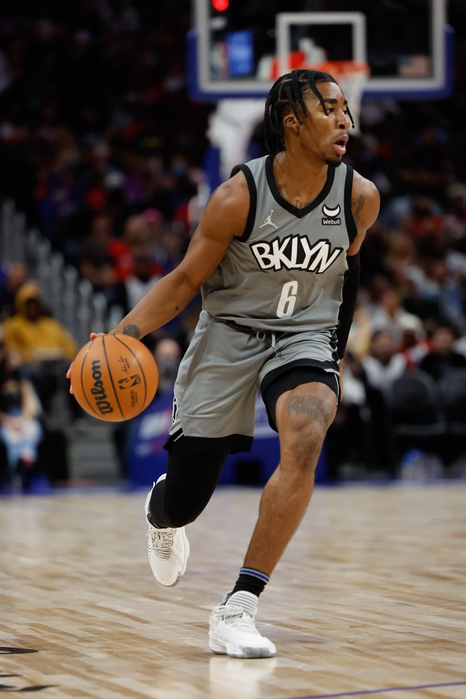 David Duke Jr. played in 45 games for the Brooklyn Nets over the past two seasons.