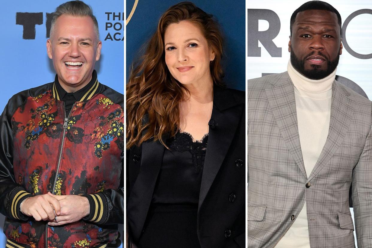 50 Cent and Ross Mathews to Replace Drew Barrymore While She's Out with COVID