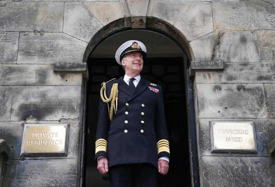 Admiral Sir Tony Radakin, chief of defence staff (PA Wire)