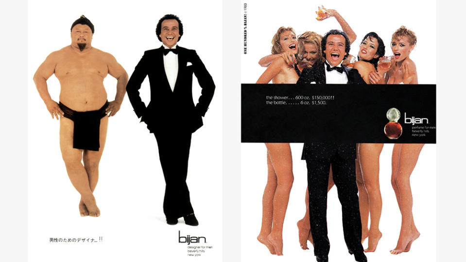 Vintage Bijan ads