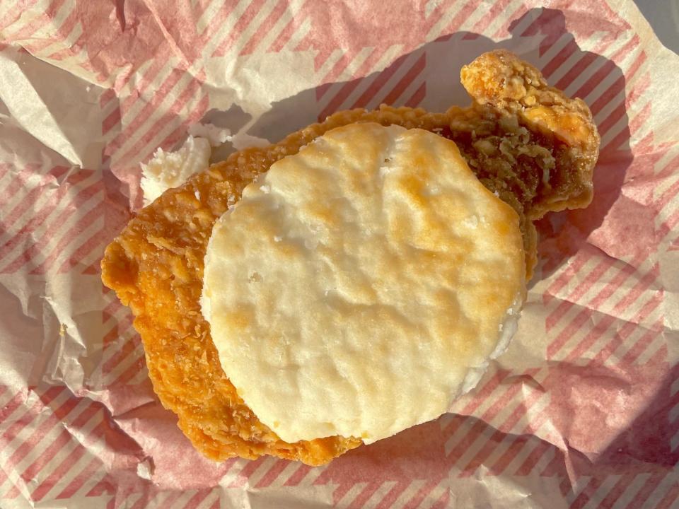 Bojangles chicken biscuit