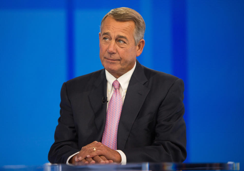 Former House Speaker John Boehner condemned former President Donald Trump in his new memoir, but has revealed he voted for Trump's reelection in 2020. (Photo: NBC via Getty Images)