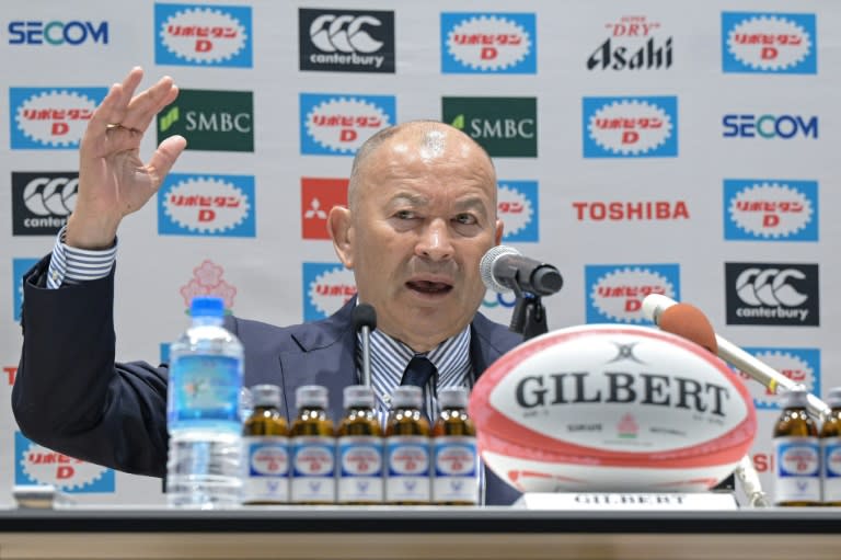 Eddie Jones will lead <a class="link " href="https://sports.yahoo.com/soccer/teams/japan-women/" data-i13n="sec:content-canvas;subsec:anchor_text;elm:context_link" data-ylk="slk:Japan;sec:content-canvas;subsec:anchor_text;elm:context_link;itc:0">Japan</a> for the first time since taking over for a second stint against <a class="link " href="https://sports.yahoo.com/soccer/teams/england-women/" data-i13n="sec:content-canvas;subsec:anchor_text;elm:context_link" data-ylk="slk:England;sec:content-canvas;subsec:anchor_text;elm:context_link;itc:0">England</a> in Tokyo on Saturday (Richard A. Brooks)