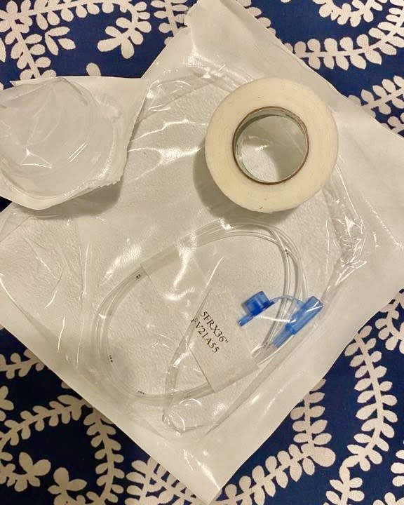 I would tape this supplemental feeding tube during my attempts to breastfeed instead of using bottles in a bid to stimulate more milk production.