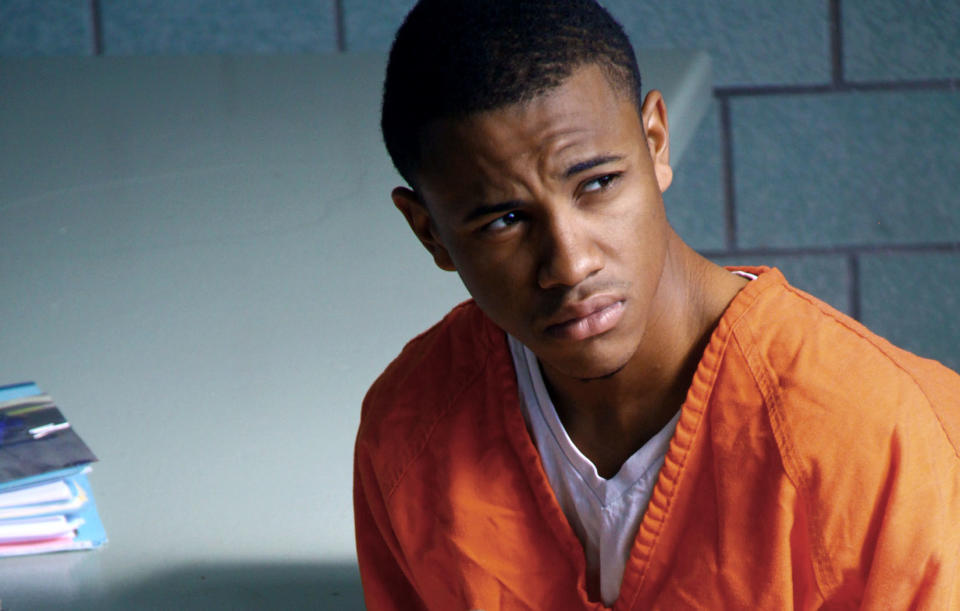 This film image released by IFC Films shows Tequan Richmond as Lee Boyd Malvo in "Blue Caprice." (AP Photo/IFC Films)