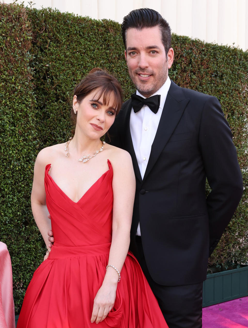 Zooey Deschanel and Jonathan Scott (Amy Sussman / Getty Images)