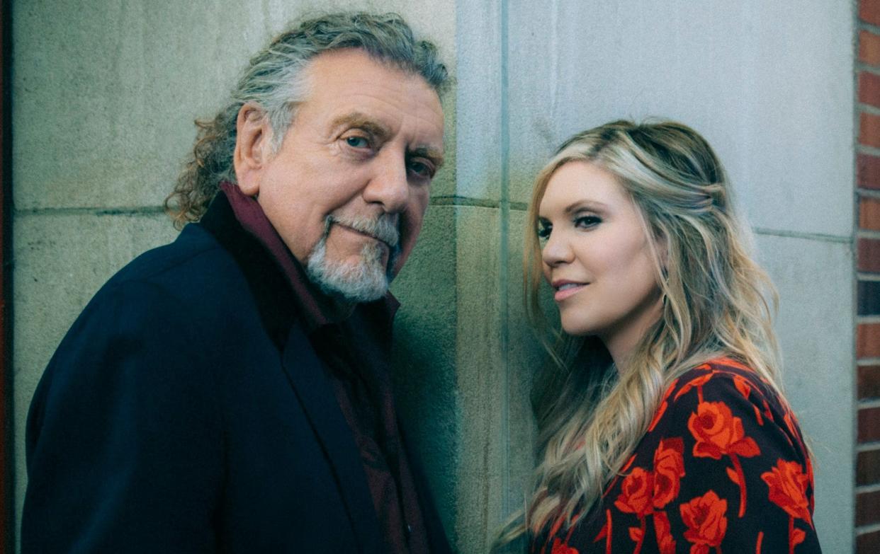 Robert Plant and Alison Krauss promote their new album - Dave McClister