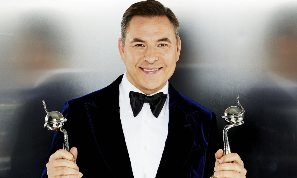 David Walliams hosted the National Television Awards for its 25th Anniversary. (ITV/Nicky Johnson)