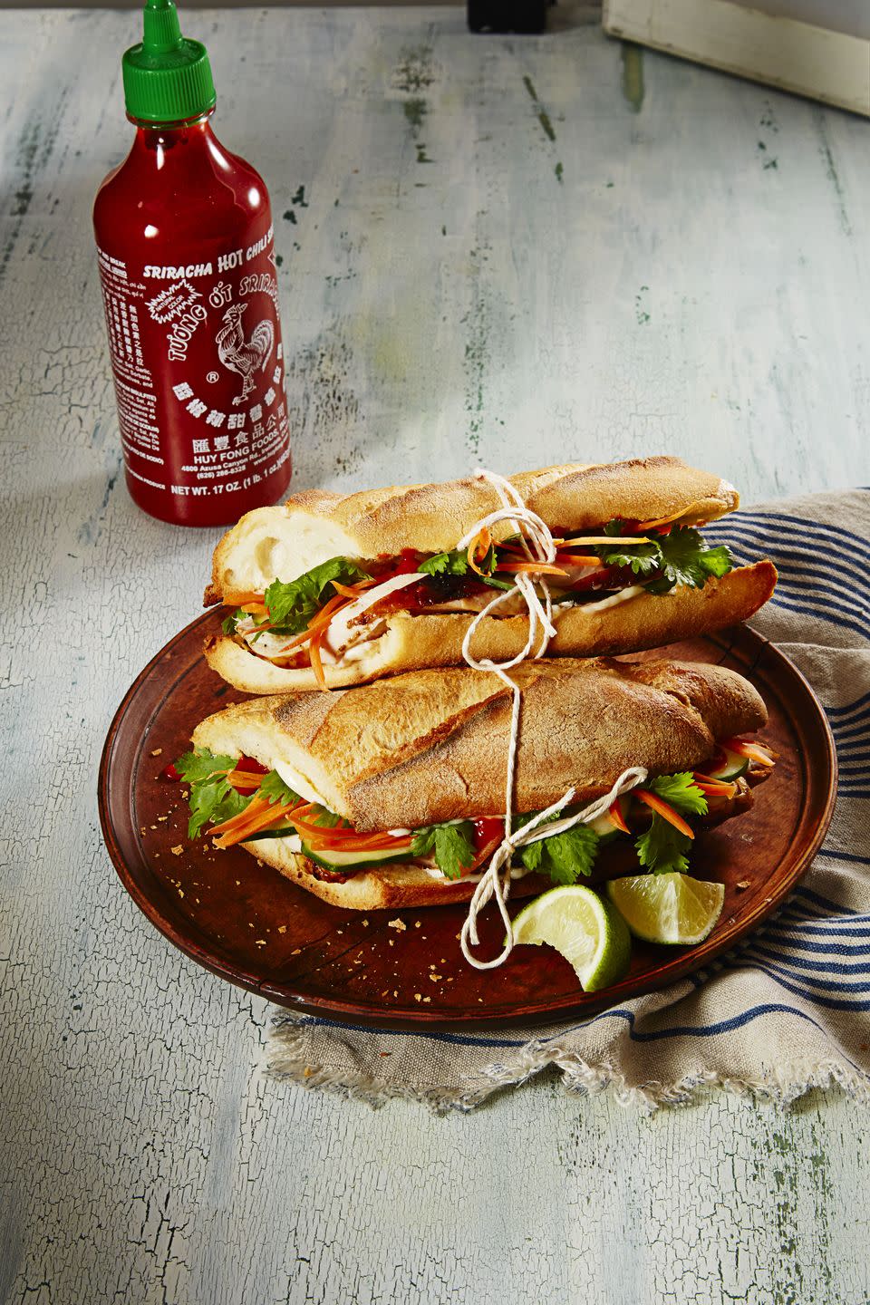 Spicy Banh Mi Sandwiches