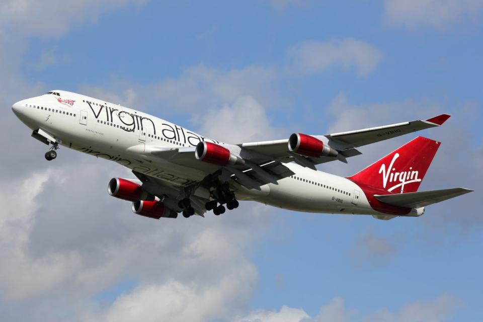 <p>Virgin Atlantic came joint bottom place</p> (Getty Images)
