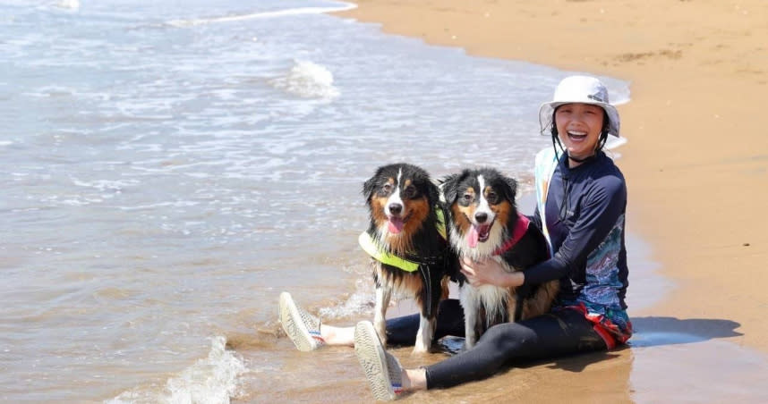 邵庭希望把更多時間放在流浪動物關懷上。（圖／邵庭提供）