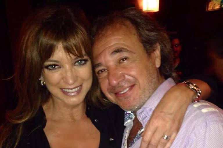 Adriana Salgueiro y su marido, el productor Alejandro Arellano