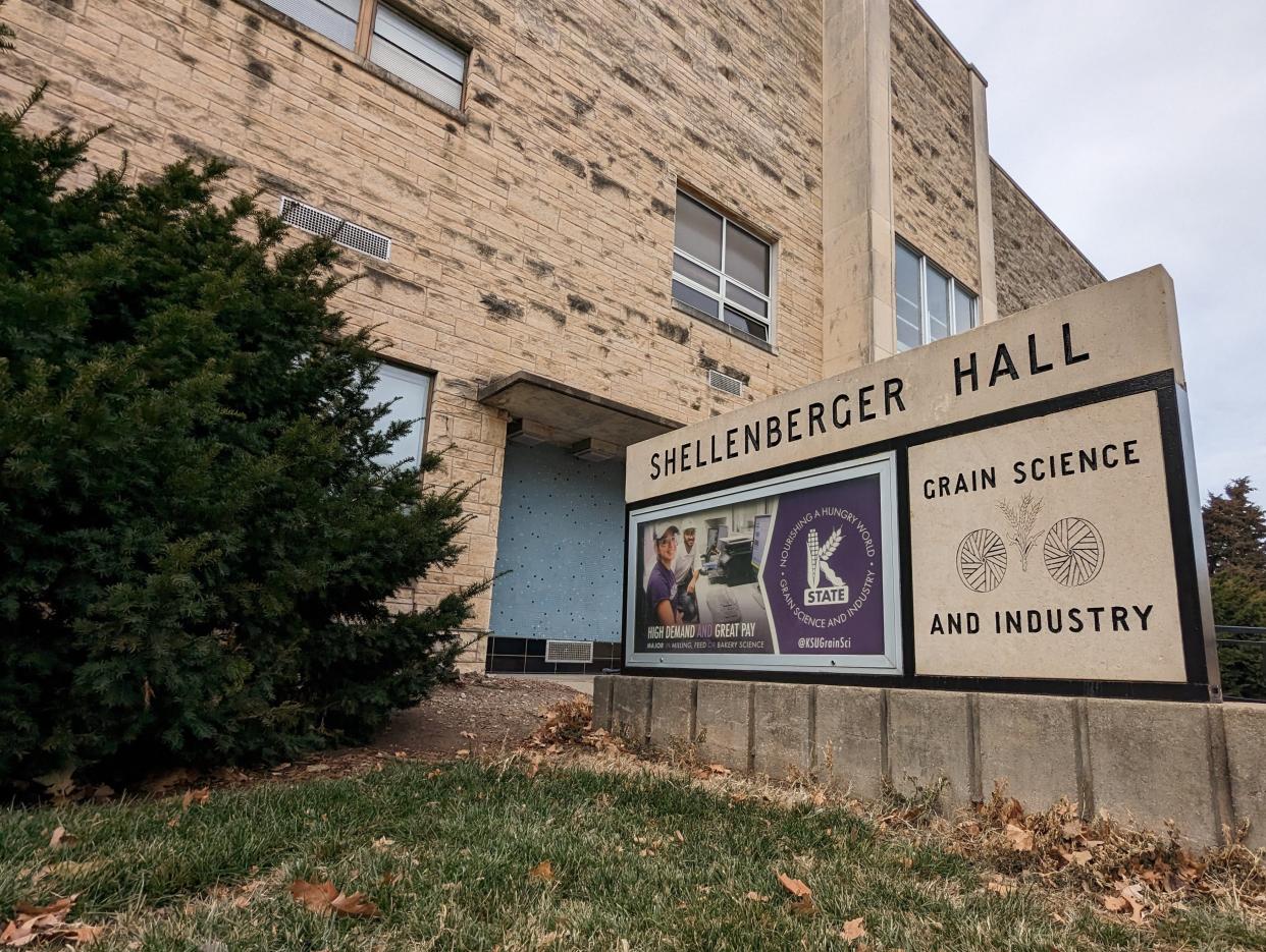 As part of a nine-figure capital campaign, the Kansas State University College of Agriculture hopes to raze Shellenberger Hall and replace it with a modern facility near Call and Weber halls, creating an agriculture hub on the north end of campus.