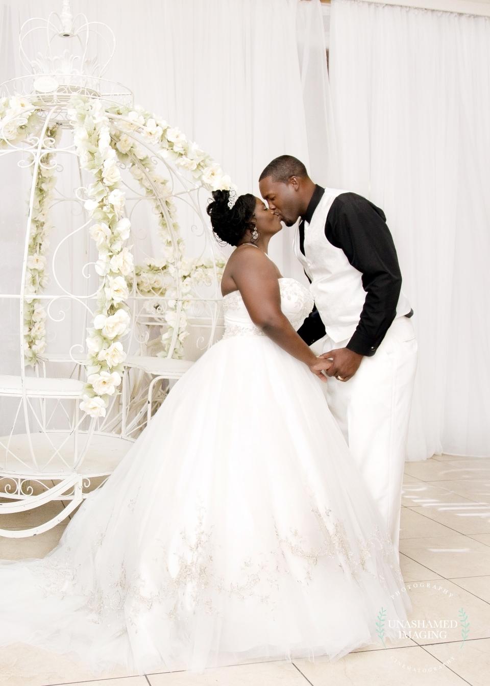 "Courtney and DeAndre tied the knot on July 29&nbsp;at Crystal Ballroom at Veranda in MetroWest, Florida." --&nbsp;<i>Anesha Collins&nbsp;</i>