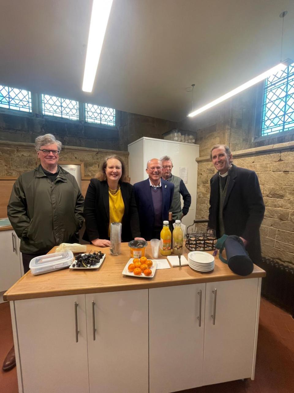 Oxford Mail: St Mary's Church has had a new kitchen installed