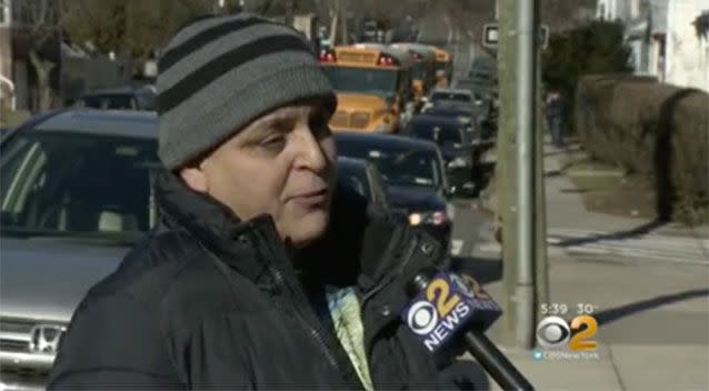 Gregorio Rosario was looking forward to attending the dance with his little girl. Source: CBS New York