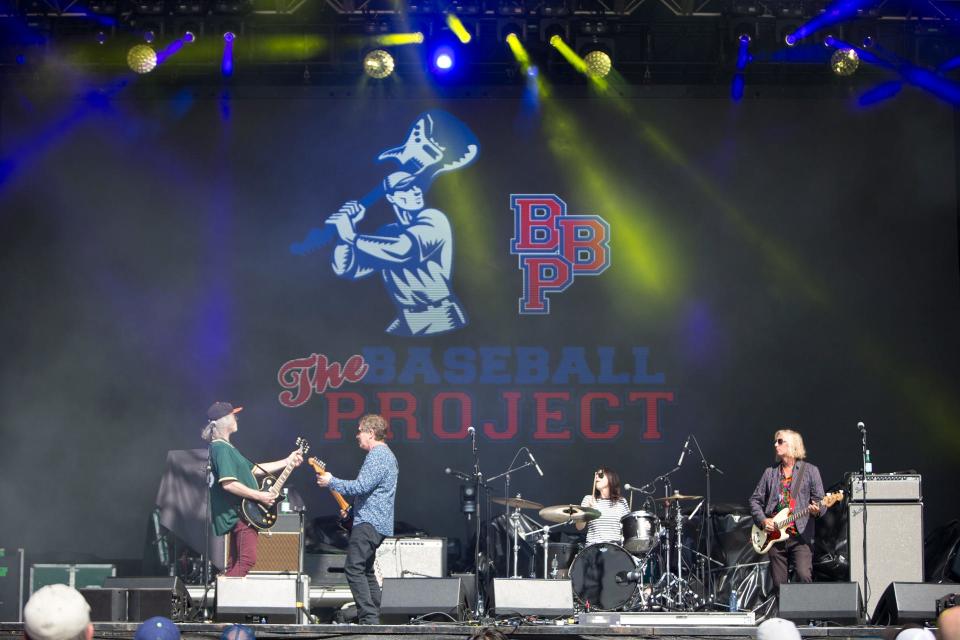 Sports themed supergroup The Baseball Project will appear as part of the Overton Park Shell's free concert series in September.