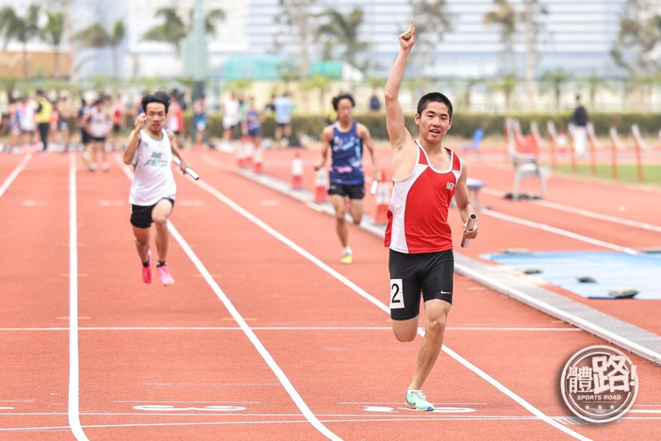 東華三院李潤田紀念中學奪得男子B Grade團體冠軍