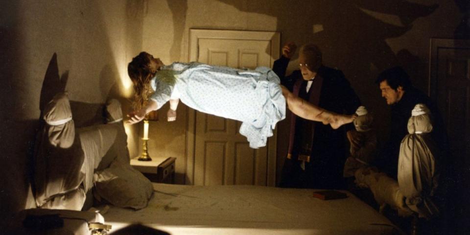 Linda Blair, Max von Sydow, Jason Miller in The Exorcist