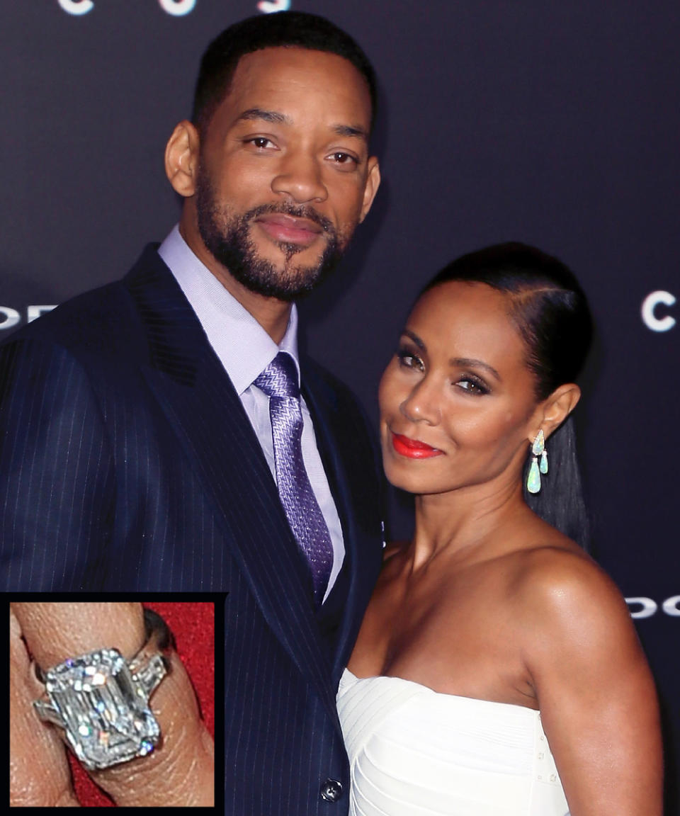 Jada Pinkett and Will Smith