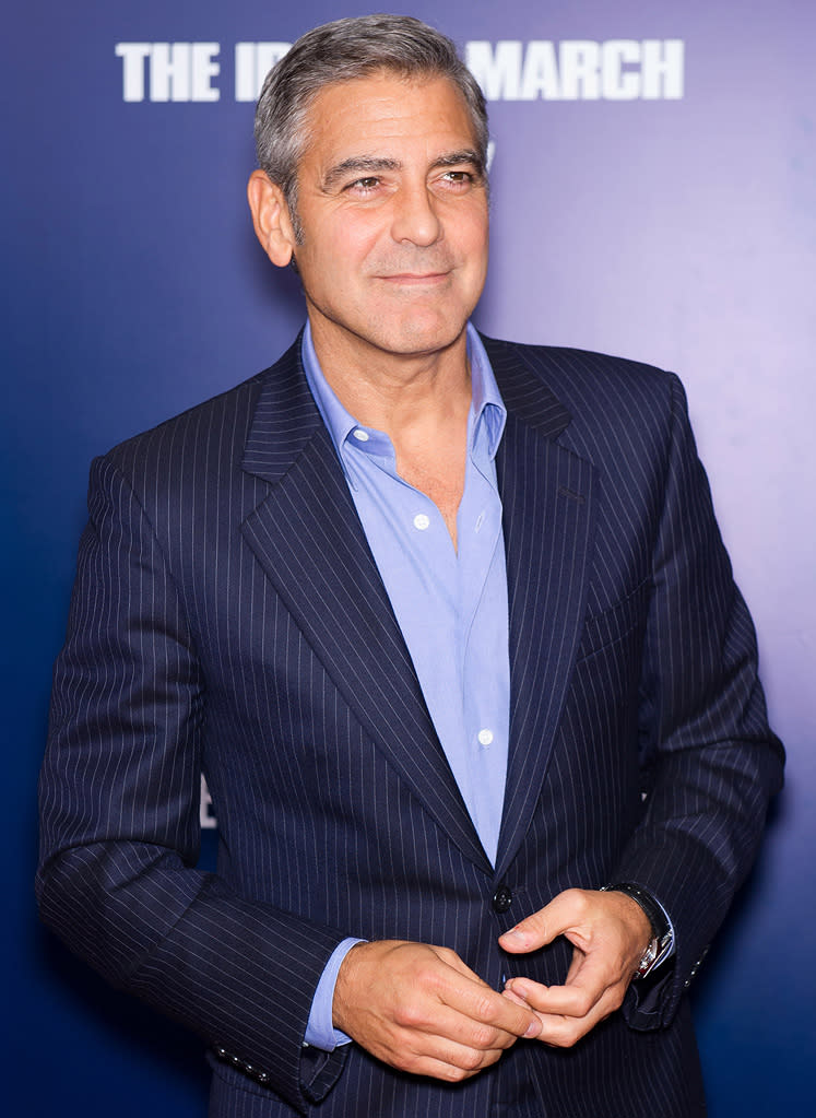 The ides of March 2011 NY Premiere George Clooney