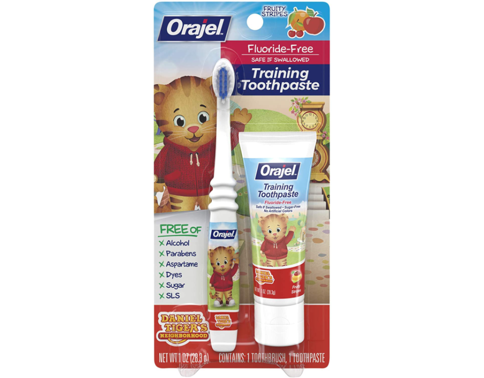 Orajel Best Baby Toothbrush Toothpaste on Amazon